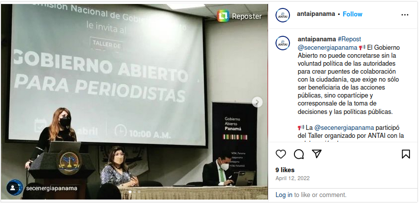 Taller para Periodistas de Gobierno Abierto